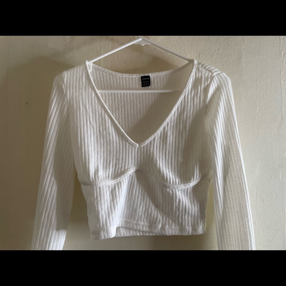 Brand: SHEIN Size: Medium Color: White